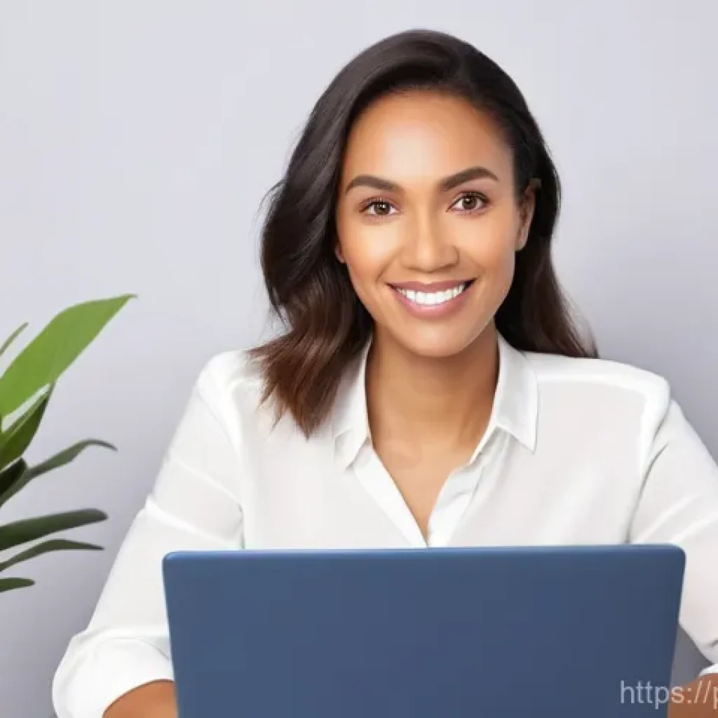 웰빙코디네이터와 재택 근무의 장점 - **Prompt 1: Empowering Virtual Well-being Session**
    "A professional, empathetic woman, approxima...