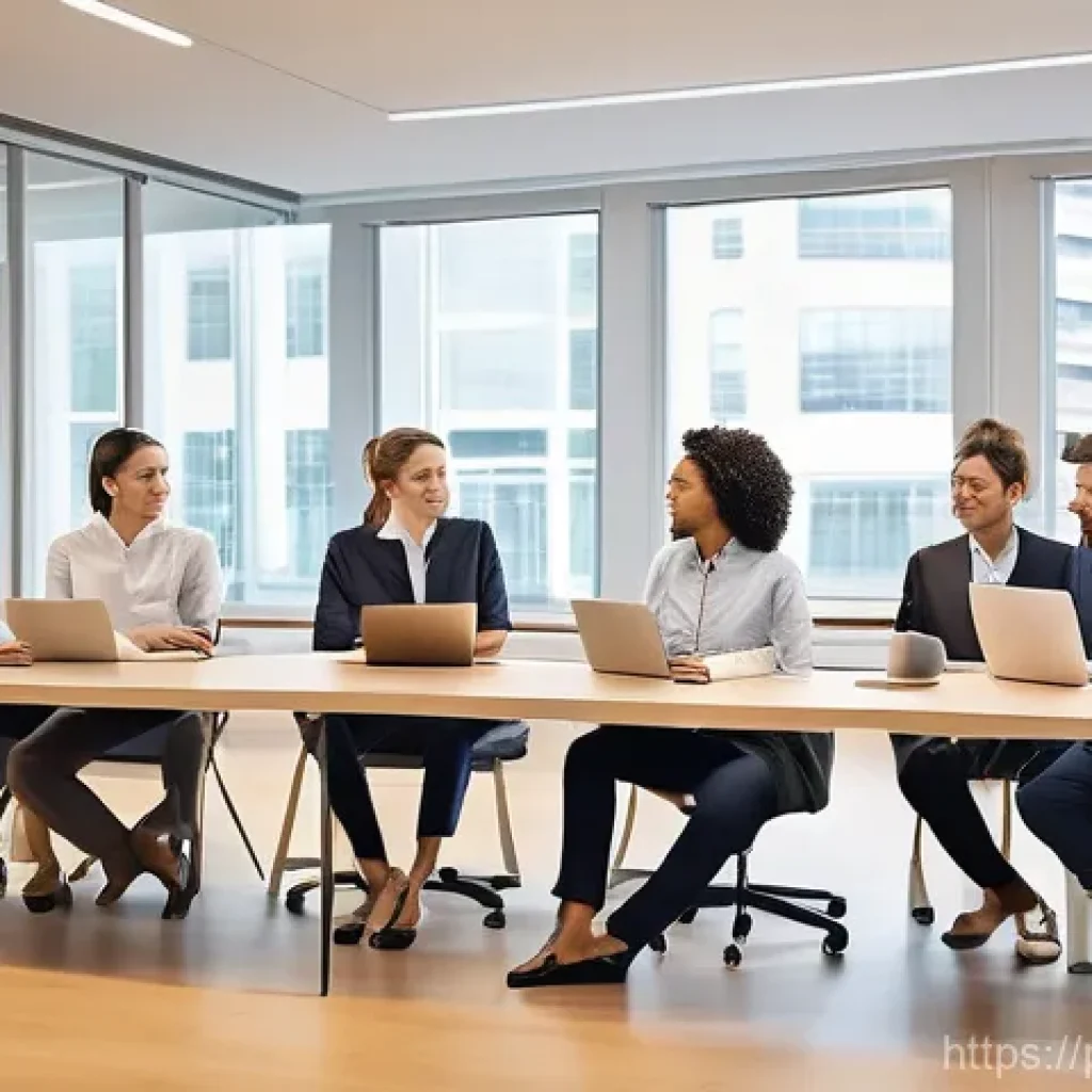 웰빙코디네이터 인터뷰 준비 - **Prompt 1: Mental Wellness in a Modern Corporate Setting**
    "A group of diverse professionals, c...