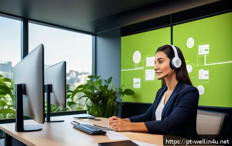 웰빙코디네이터의 연봉 수준 - A modern corporate wellness coordinator office scene in São Paulo, Brazil, featuring a professional ...